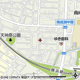 東京都町田市南成瀬6丁目周辺の地図