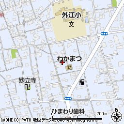 鳥取県境港市外江町2158-2周辺の地図