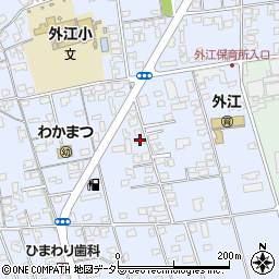 鳥取県境港市外江町2015周辺の地図