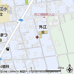 鳥取県境港市外江町1784周辺の地図