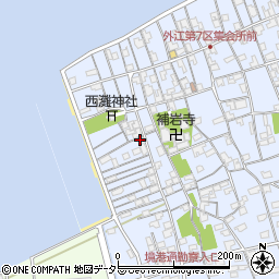 鳥取県境港市外江町3504周辺の地図