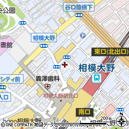 神奈川県相模原市南区相模大野3丁目周辺の地図
