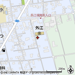鳥取県境港市外江町1770周辺の地図