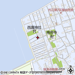 鳥取県境港市外江町3539周辺の地図