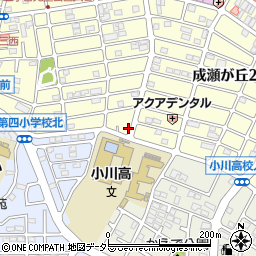 東京都町田市成瀬が丘3丁目11-13周辺の地図