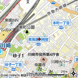 日本工業検査株式会社　建築検査室周辺の地図
