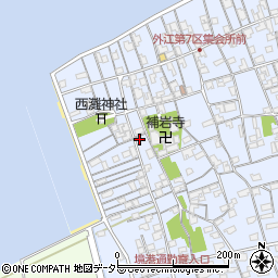 鳥取県境港市外江町3505周辺の地図