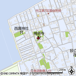 鳥取県境港市外江町2836周辺の地図