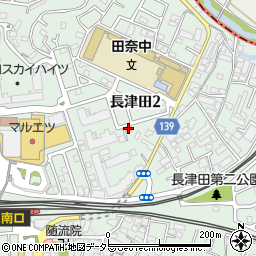 赤帽長津田運送周辺の地図