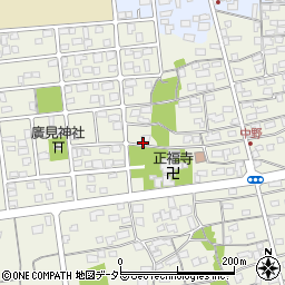 鳥取県境港市中野町628周辺の地図