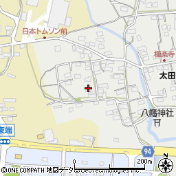 岐阜県美濃市極楽寺69周辺の地図