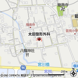 岐阜県美濃市極楽寺7周辺の地図