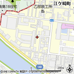 東洋カーマックス江ヶ崎町駐車場周辺の地図