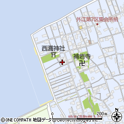 鳥取県境港市外江町3545周辺の地図