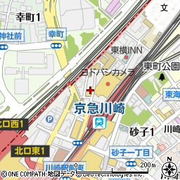 鳥貴族 京急川崎2号店周辺の地図