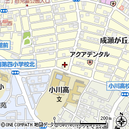 東京都町田市成瀬が丘3丁目11周辺の地図