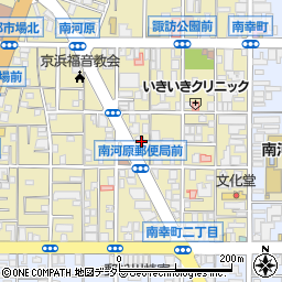 神奈川県川崎市幸区南幸町2丁目72-1周辺の地図