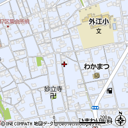 鳥取県境港市外江町2166周辺の地図