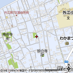 鳥取県境港市外江町2542周辺の地図