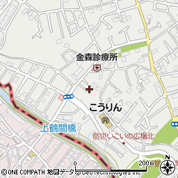 荒田経師店周辺の地図