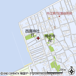 鳥取県境港市外江町3547周辺の地図