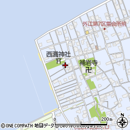 鳥取県境港市外江町3549周辺の地図