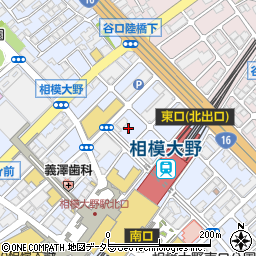 神奈川県相模原市南区相模大野3丁目23周辺の地図