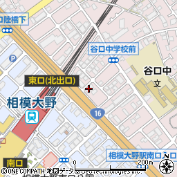 あわーず神奈川相模大野訪問看護リハビリステーション周辺の地図