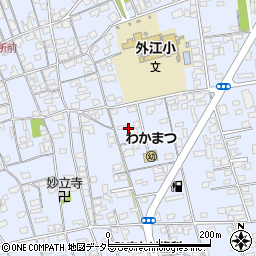 鳥取県境港市外江町2149周辺の地図