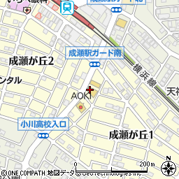 東京靴流通センター　町田成瀬店周辺の地図