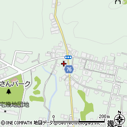 京都府与謝郡与謝野町幾地1550周辺の地図