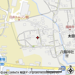 岐阜県美濃市極楽寺70周辺の地図
