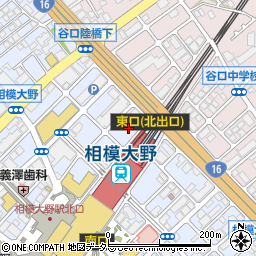 神奈川県相模原市南区相模大野3丁目26周辺の地図