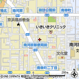 神奈川県川崎市幸区南幸町2丁目48-3周辺の地図