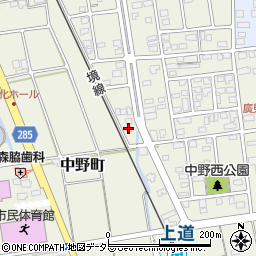 鳥取県境港市中野町5627-1周辺の地図