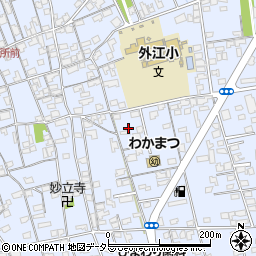 鳥取県境港市外江町2148周辺の地図