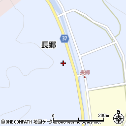鳥取県岩美郡岩美町長郷周辺の地図