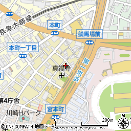 有限会社川崎三友社周辺の地図