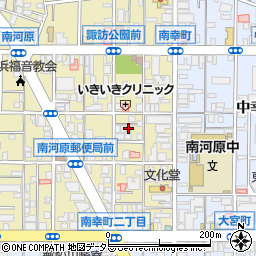 カージェ川崎周辺の地図