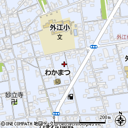 鳥取県境港市外江町2155周辺の地図