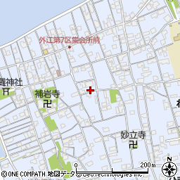 鳥取県境港市外江町2552周辺の地図