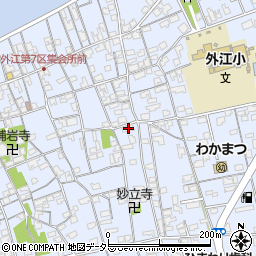 鳥取県境港市外江町2539周辺の地図