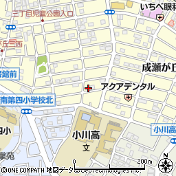 東京都町田市成瀬が丘3丁目10-12周辺の地図