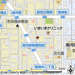 神奈川県川崎市幸区南幸町2丁目47-2周辺の地図