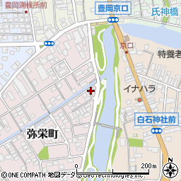 弥栄区会館周辺の地図