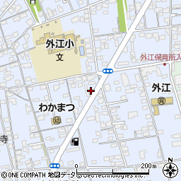 鳥取県境港市外江町2027周辺の地図