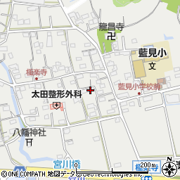 岐阜県美濃市極楽寺836周辺の地図