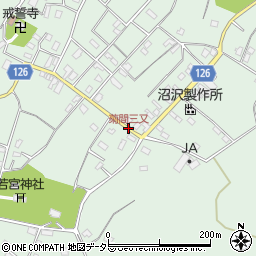 菊間三又周辺の地図