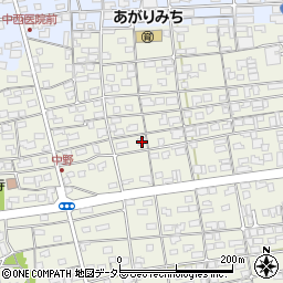 鳥取県境港市中野町254周辺の地図