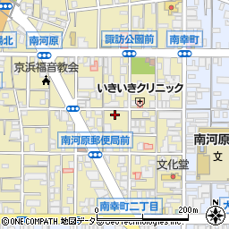 神奈川県川崎市幸区南幸町2丁目47周辺の地図